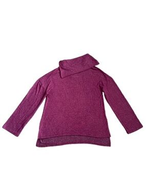 Studio 1886 Scarf Neck High Low Sweater - Size: Small